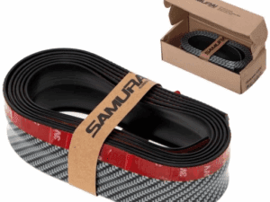 DOKŁADKA ZDERZAKA LIP 2,5m CARBON CZARNA SAMURAi OUTLET