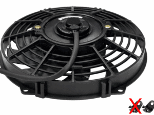 WENTYLATOR CHŁODNICY SPORTOWY 7" WIATRAK PŁASKI 80W TŁOCZĄCY SSĄCY 21-CM OUTLET