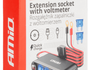 ROZDZIELACZ ROZGAŁĘŹNIK ZAPALNICZKI ŁADOWARKA VOLTOMIERZ 12V-24V USB USB-C