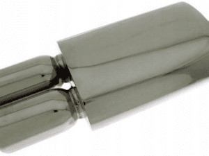 TURBOWORKS TŁUMIK SPORTOWY WYDECH KOŃCOWY 2,5" PODWÓJNY DUŻE KOŃCÓWKI 2x76