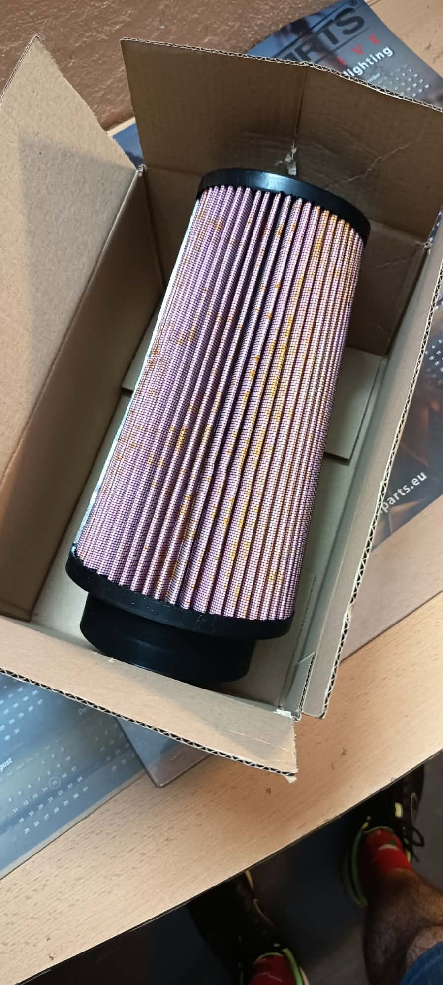 TURBOWORKS STOŻEK FILTR STOŻKOWY POWIETRZA DUŻY 25-cm DŁUGI DOLOT 101-mm Outlet - obrazek 3